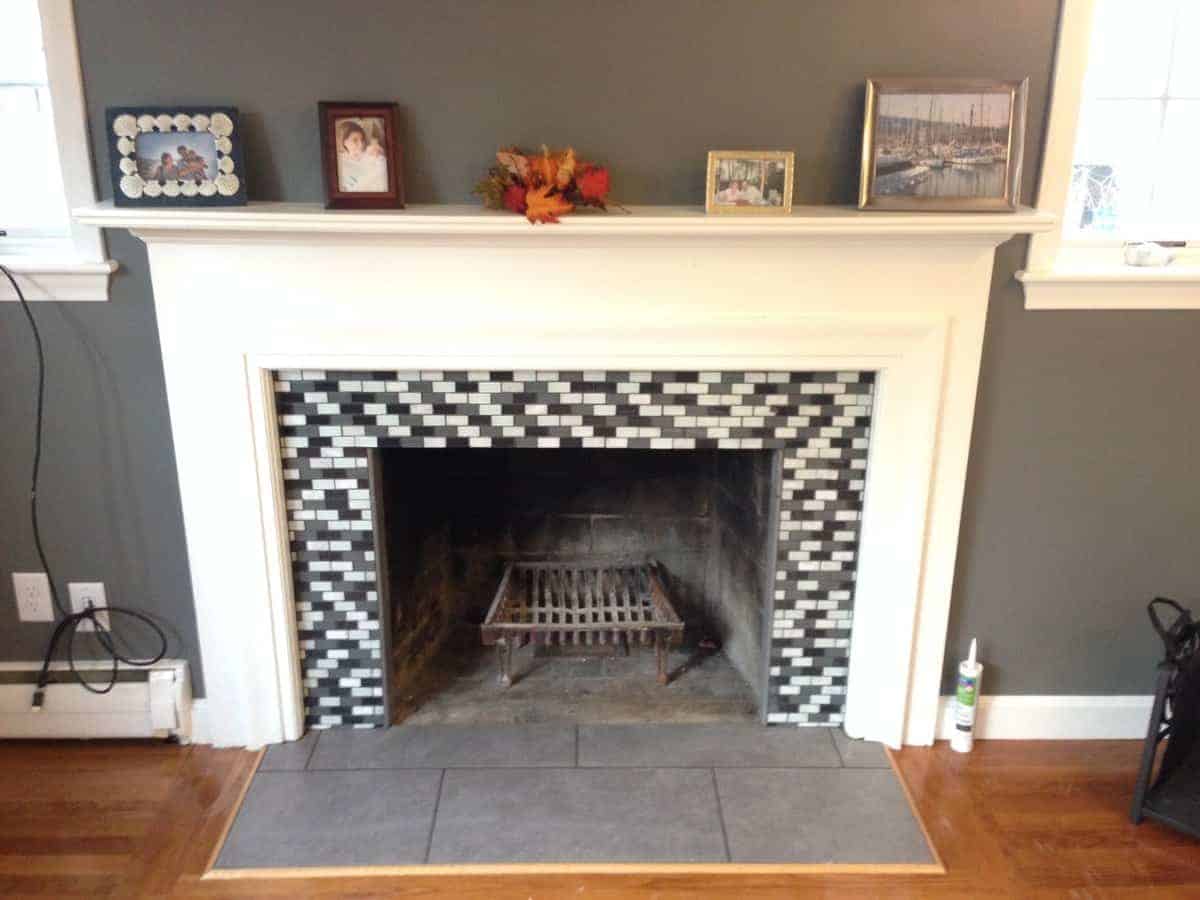 Fireplace Tile Installation